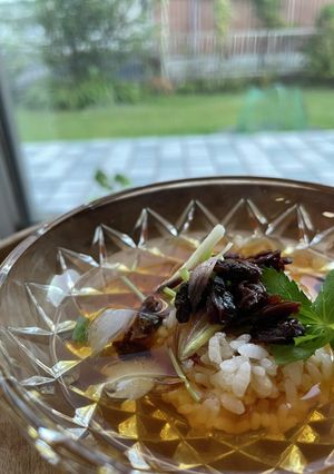 冷たいアサリの時雨茶漬け -レシピのメイン写真