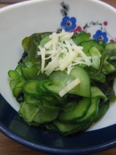 きゅうりとわかめの酢の物-レシピのメイン写真