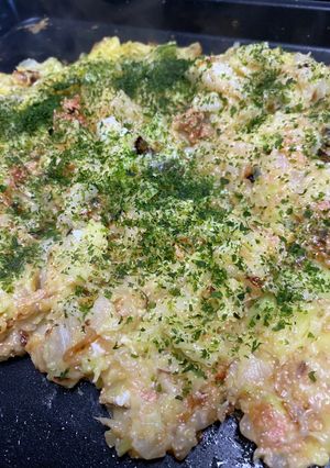 お好み焼きに近いもんじゃ焼き-レシピのメイン写真