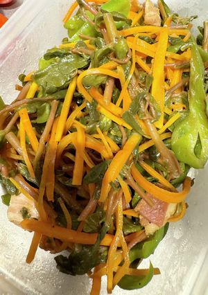 スベリヒユいり夏野菜炒め-レシピのメイン写真
