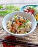 とびっこ入り★チュモッパ風混ぜご飯
