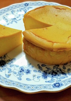 かぼちゃのベイクドチーズケーキ-レシピのメイン写真