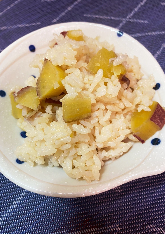 出汁と甘さひきたつ「さつま芋ご飯」-レシピのメイン写真