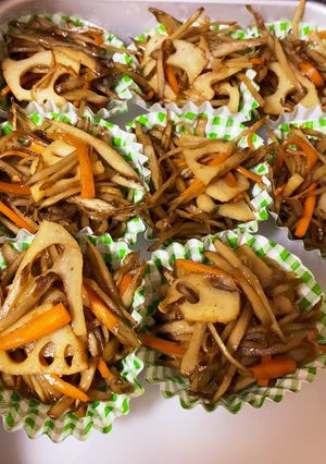 黄金比　ご飯がすすむきんぴらごぼう-レシピのメイン写真