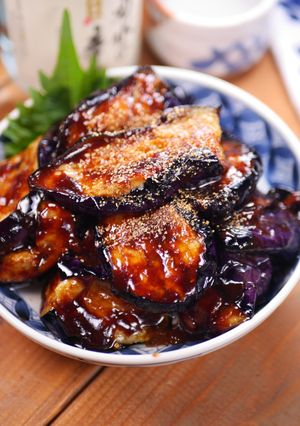 夏の副菜④なすの田楽味噌＆粉山椒-レシピのメイン写真