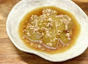 簡単☆冬瓜と鶏ひき肉のあんかけ煮-レシピのメイン写真