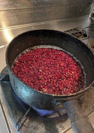 粒あんの煮方-レシピのメイン写真