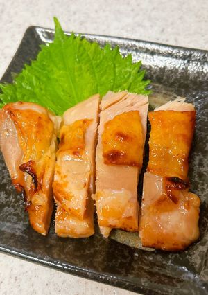 鶏もも肉の粕床漬け焼き-レシピのメイン写真