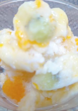 フローズンフルーツヨーグルト-レシピのメイン写真