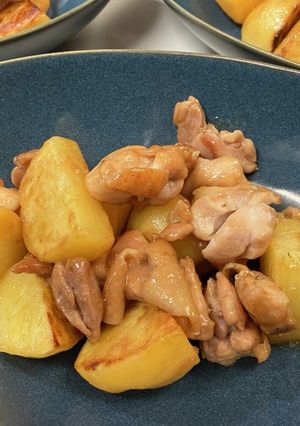 簡単、お腹いっぱい、塩鶏じゃが-レシピのメイン写真