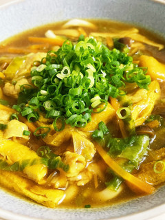 野菜いっぱいカレーうどん-レシピのメイン写真