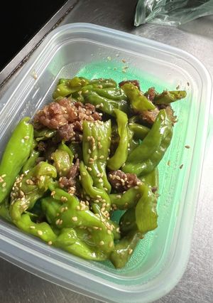 ししとうと牛肉の甘辛煮-レシピのメイン写真