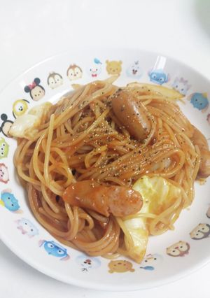 ナポリタン　オヤジの貧乏飯-レシピのメイン写真