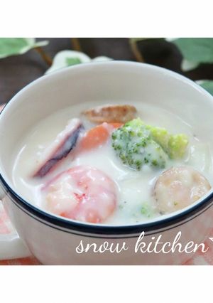 甘酒入り♪シーフードシチュー-レシピのメイン写真