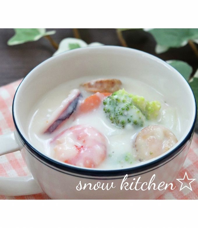 甘酒入り♪シーフードシチュー-レシピのメイン写真