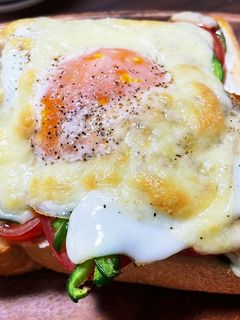 【減塩】夏野菜のピザトースト-レシピのメイン写真