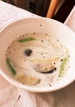 夏野菜のミルクスープ-レシピのメイン写真