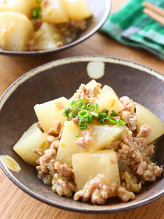 下ゆで不要!大根の肉みそ炒め-レシピのメイン写真