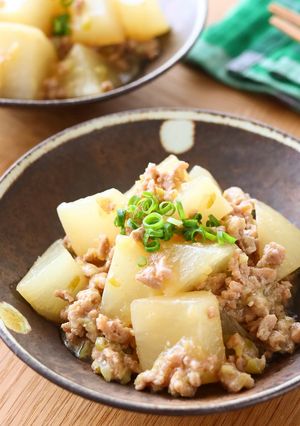 下ゆで不要！大根の肉みそ炒め-レシピのメイン写真