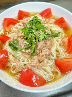 ✨大葉とツナのそうめん✨-レシピのメイン写真