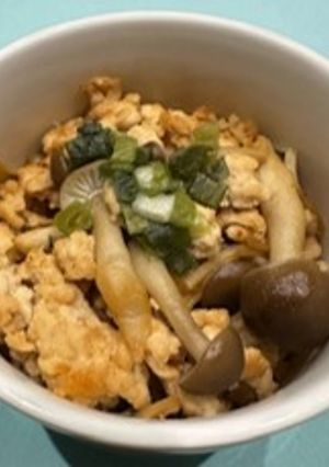 整腸効果抜群！きのこたっぷり鶏そぼろ-レシピのメイン写真