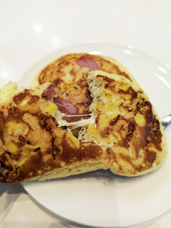 とろけるおかずパンケーキ-レシピのメイン写真