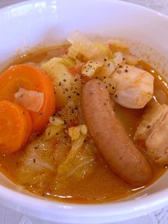 【コンソメ麹】【玄米酵母】トマトポトフ-レシピのメイン写真