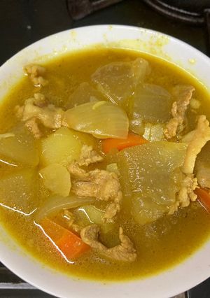 冬瓜のカレースープ-レシピのメイン写真