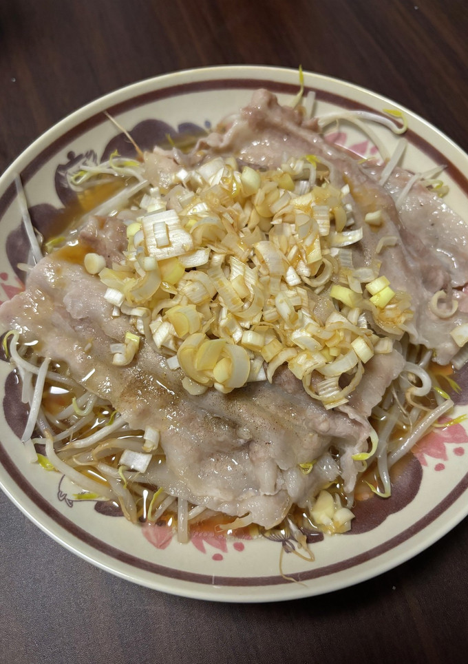 豚もやしのネギ生姜だれ-レシピのメイン写真