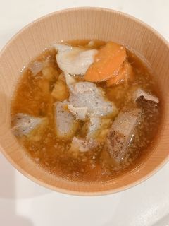 筑前煮リメイク豚汁-レシピのメイン写真