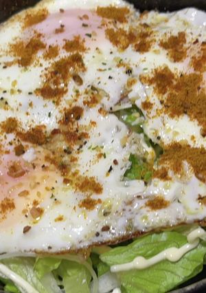カレーな目玉焼きほんと美味しいよ-レシピのメイン写真