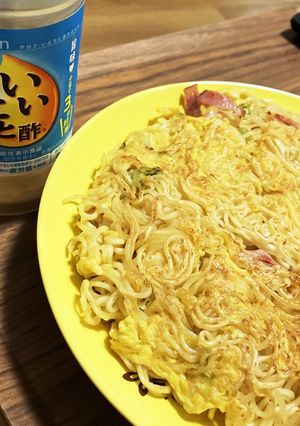 カップ焼きそば　梅蘭風アレンジ-レシピのメイン写真