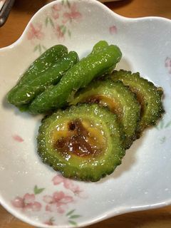 ゴーヤの揚げ浸し-レシピのメイン写真
