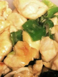 鶏むねとピーマンのオイマヨ炒め-レシピのメイン写真