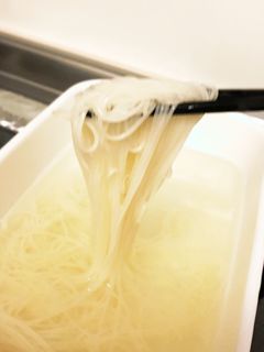 一人暮らしのズボラ素麺-レシピのメイン写真
