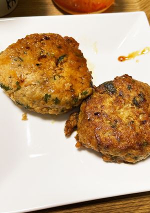 主人喜ぶ食べ応え抜群☆甘辛ハンバーグ-レシピのメイン写真
