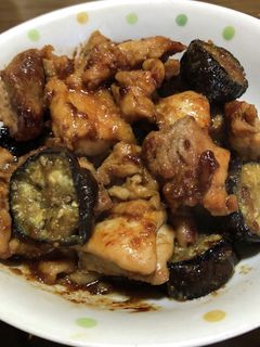 エバラ黄金の味で作る鶏肉となすの熟成炒め-レシピのメイン写真