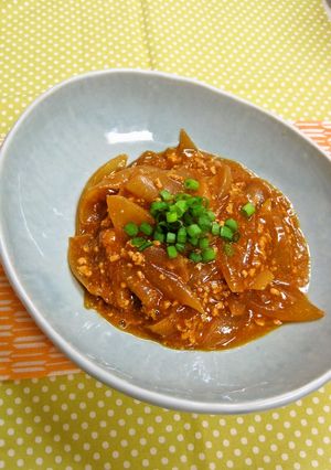 新玉とお揚げのカレー煮-レシピのメイン写真