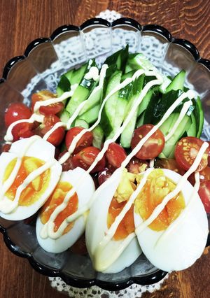 冷やし中華風サラダ【簡単】【美味しい】-レシピのメイン写真