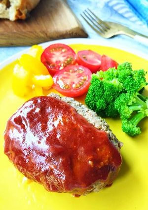 肉汁ジュワッ☆こねないハンバーグ-レシピのメイン写真