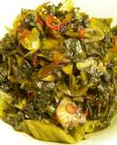 無添加　辛子高菜の油炒め　本場の作り方