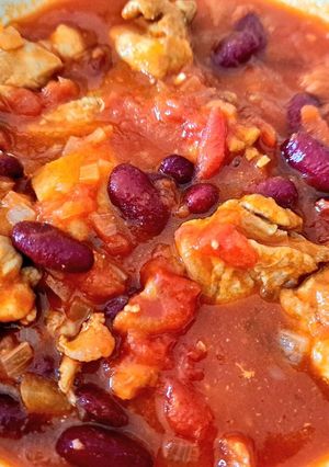 鶏のトマト煮込み-レシピのメイン写真