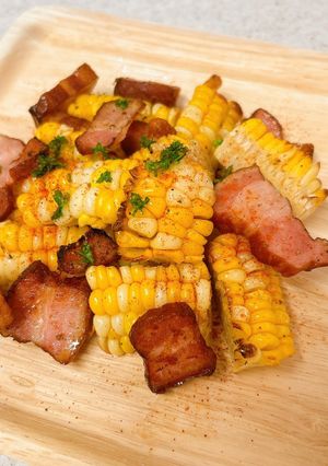 コーンとベーコンのグリル♪スパイス焼き-レシピのメイン写真