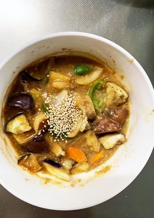 簡単コク旨韓国風肉じゃが味ツナ根菜屋炒め-レシピのメイン写真