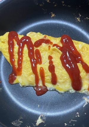 チーズオムレツ-レシピのメイン写真