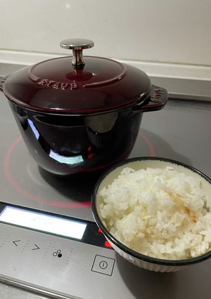 STAUBでごはん〜無洗米〜-レシピのメイン写真