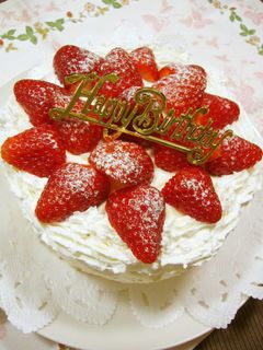 基本のスポンジで♡手作りケーキ-レシピのメイン写真