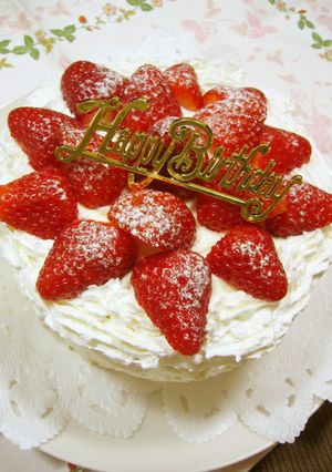 基本のスポンジで♡手作りケーキ-レシピのメイン写真