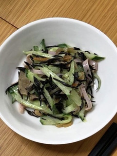 ひじき煮ときゅうりのサラダ-レシピのメイン写真
