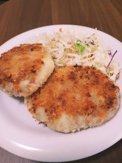 フライパンで♪娘の好きな☆焼きコロッケ-レシピのメイン写真